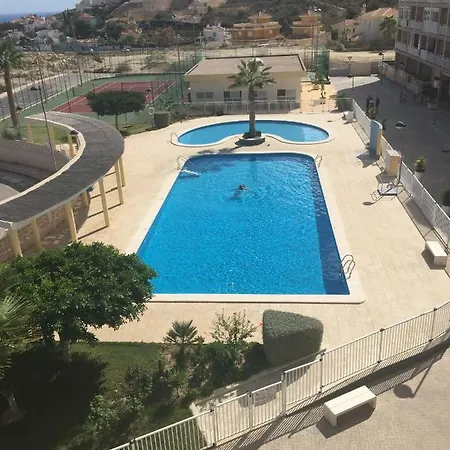 2 Dorm.a/a.vista Mar.wifi.gym.sauna.terraza.parking. Apartment