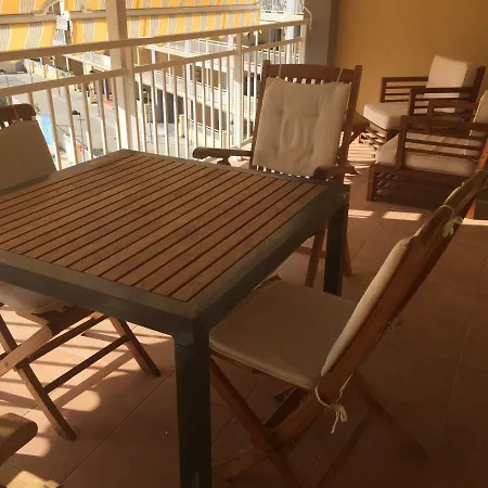 Apartment 2 Dorm.a/a.vista Mar.wifi.gym.sauna.terraza.parking.